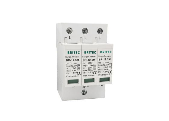 Perangkat Perlindungan Surge Listrik IEC61643-1 320V 12.5kA Spd