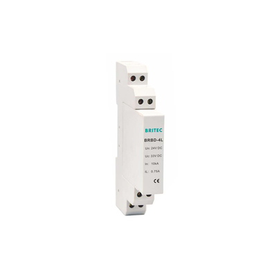 BRBD-4L 24V Signal Surge Arrestor Spd Data Protector 20kA informasi perlindungan arus