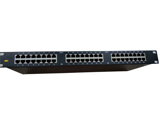 BRRJ45L-4LR 24 Port Rj45 Ethernet Surge Protection Device Penangkal Petir Rackmount