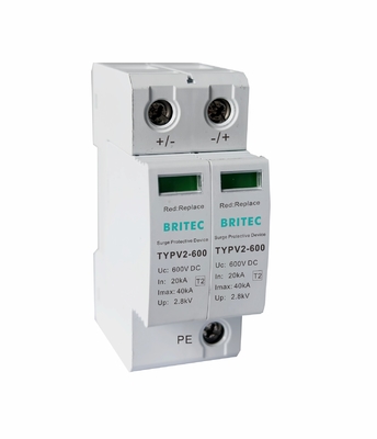 TYPV2 600 Tipe 2 PV Surge Arrester Protector Solar DC Surge Protection Device spd
