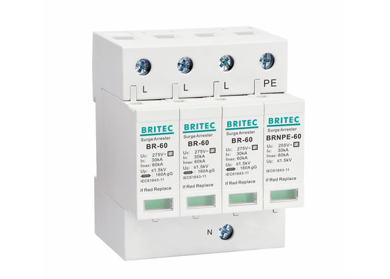 275V 60ka Power Surge Protection Device Pelindung Penangkal Petir Rumah