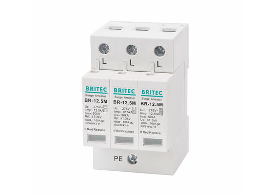 275Vac 12.5kA 3 Poles Spd For Lightning Protection Type 1+2/ Class I+IIfunction gtElInit() {var lib = new google.translate.TranslateService();lib.translatePage('en', 'id', function () {});}