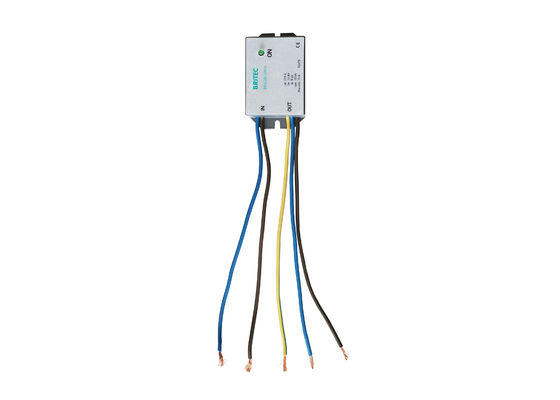 10kA Perangkat Perlindungan Lonjakan LED Plastik Termal 230V Untuk Penerangan Lalu Lintas