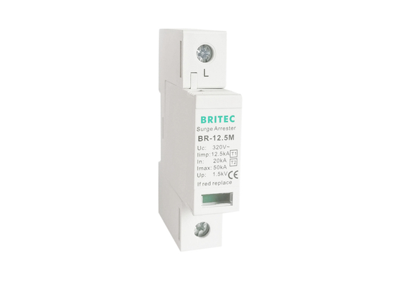 Ac Type 1 Surge Protector Perangkat Perlindungan Surge Single Phase