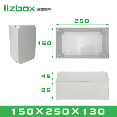 TY-8025085 Outdoor Electrical Connection Boxes ABS Plastic Project IP66 Junction Enclosure switch box (kotak saklar penghubung listrik luar ruangan)