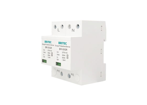 2P Perangkat Perlindungan Surge Single Phase Type 1 Surge Arrestor