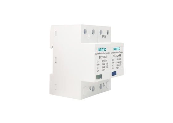 OEM Surge Protective Device Iimp 50kA Kelas B Pelindung Petir