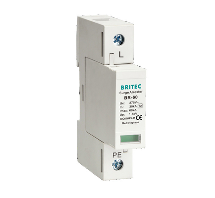 BR-60 3P Surge Protection Device Lightning Arrester Spd Type2