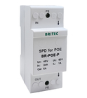 BR-POE-P 48V Data Surge Protector cat 6 POE Power Over Ethernet perangkat perlindungan surge spd spd rj45 poe