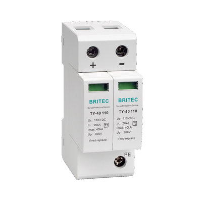 TY-40 110 DC SPD Pv Surge Protection Device Lightning Protection Surge Arrester Surge Protection dc