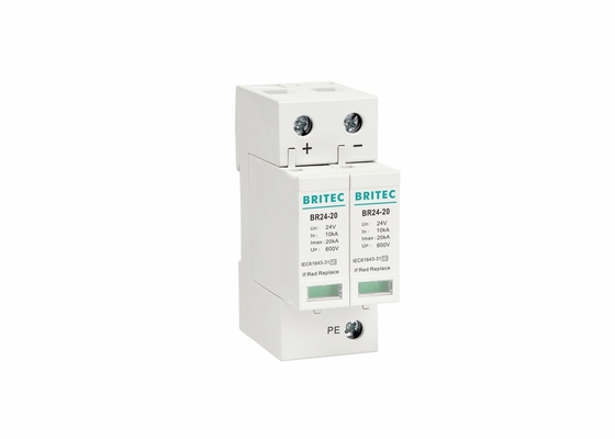 Multi Power TVSS SPD 24V DC Perangkat Perlindungan Lonjakan Listrik Perlindungan Daya
