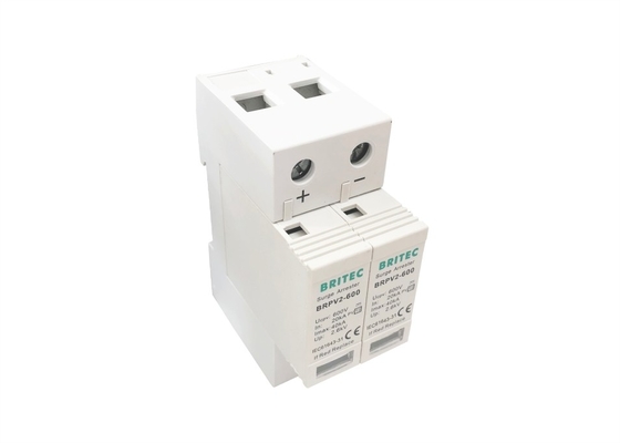 Perangkat Perlindungan Surge DC 600v 2P DC Kelas II Untuk Tata Surya