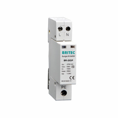 BR-20DP 2P 10kV Surge Protection Device Type 3 untuk Low Voltage Systems type 3 surge arrester