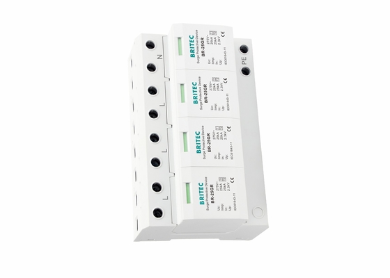 SPD Kelas I Imax 100kA Iimp 25kA Voltage Protection Surge Protector