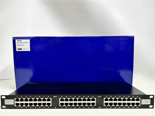 BRRJ45L-4LR Signal Surge Arrestor Perlindungan petir jaringan internet