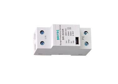 Fase Tunggal Kelas I T1 50kA Lampu Petir Proof Surge Suppressor Surge Protective Device