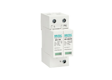 1P + NPE Power Lightning Surge Arrester Kelas I + II AC SPD
