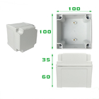 TY-8011070 110 Ukuran IP66 Junction Enclosure Box Plastik ABS Listrik Tahan Air