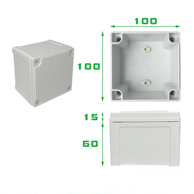 TY-8018070 Ip67 Kotak Koneksi Listrik Waterproof Terminal ABS Plastik Lapisan