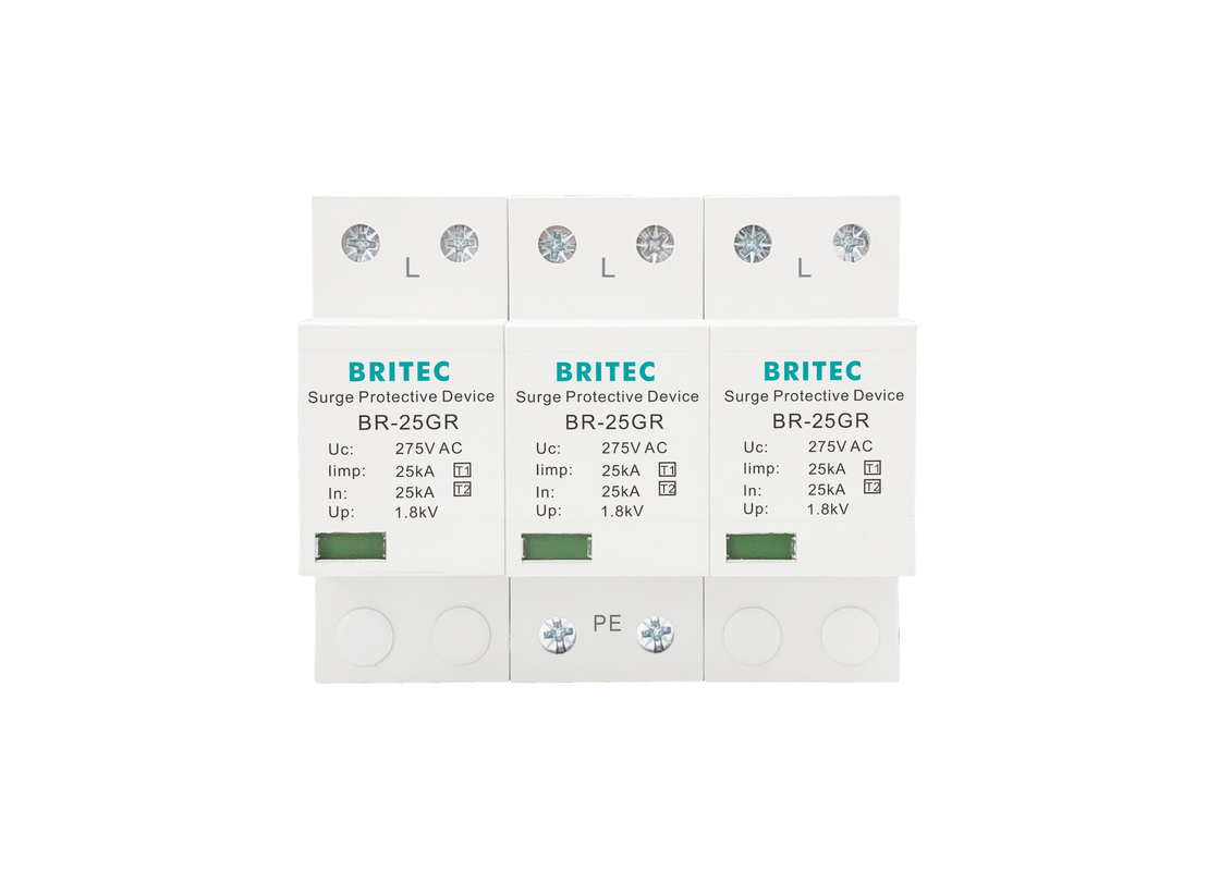 Perangkat Perlindungan Surge Sensitive Type 1 Sertifikasi CE / ISO