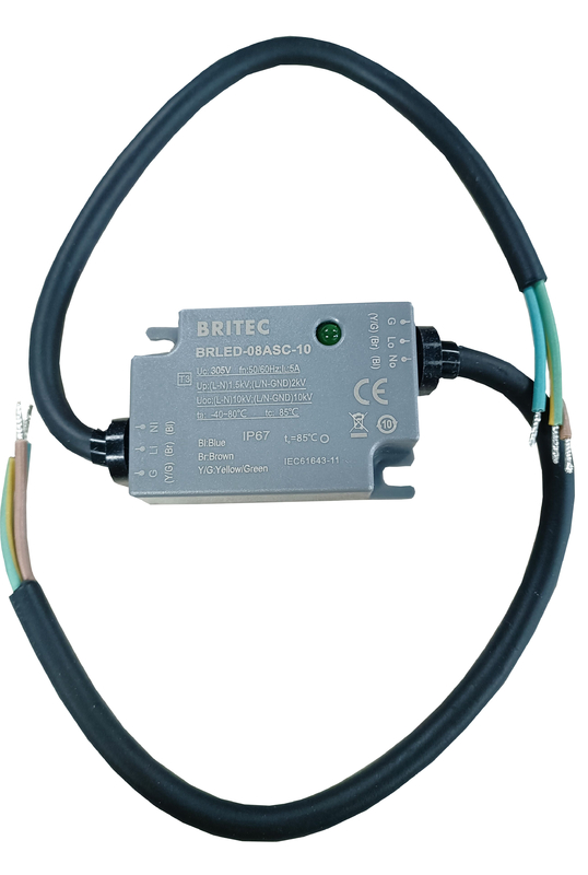 BRLED-08ASC-10 Perlindungan Tambahan untuk LED Tingkat Perlindungan Spd Perangkat perlindungan lampu PELINDAH Tambahan Lampu LED luar - Lampu