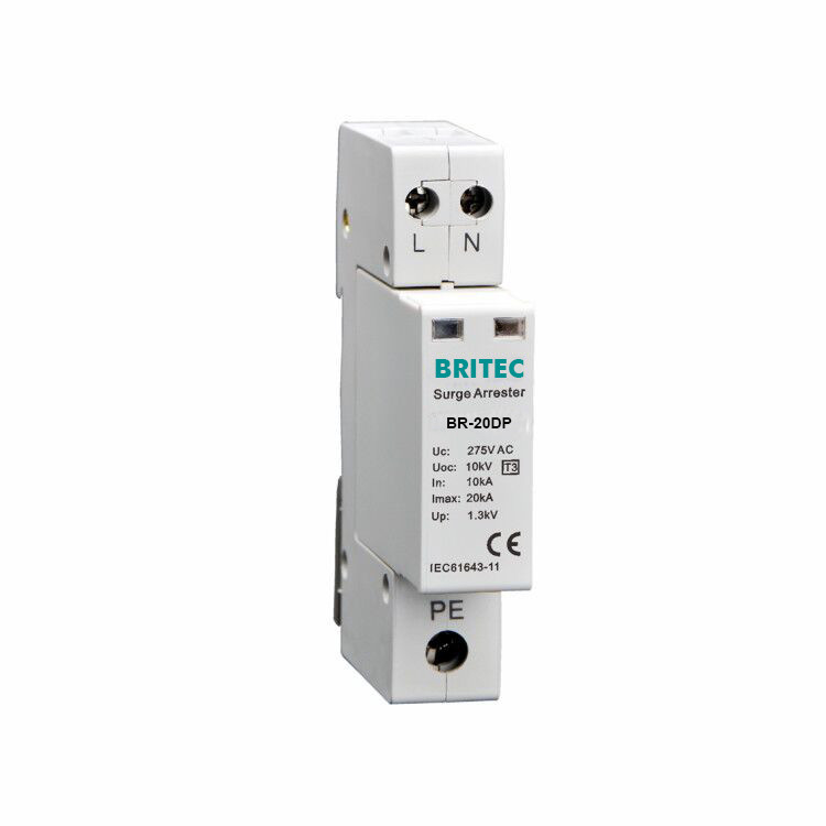 BR-20DP 2P 10kV Surge Protection Device Type 3 untuk Low Voltage Systems type 3 surge arrester
