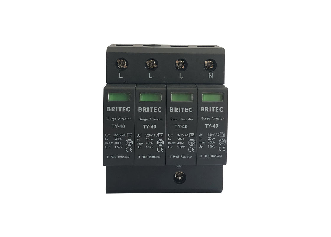 TUV TNS Tipe 2 Perangkat Perlindungan Surge Pluggable Modul Surge Arrester
