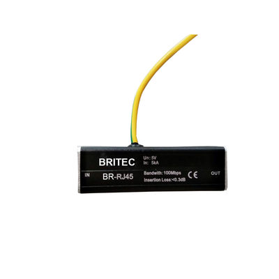 Pelindung Lonjakan Arus Jaringan Rj45 Gigabit Ethernet Sinyal Lan spd jaringan pelindung lonjakan arus Cat6 / LAN / ringkas / RJ45