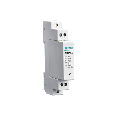 Pluggable Data Surge Protector IP20 Din Rail Transmission Device perangkat pelindung lonjakan jaringan