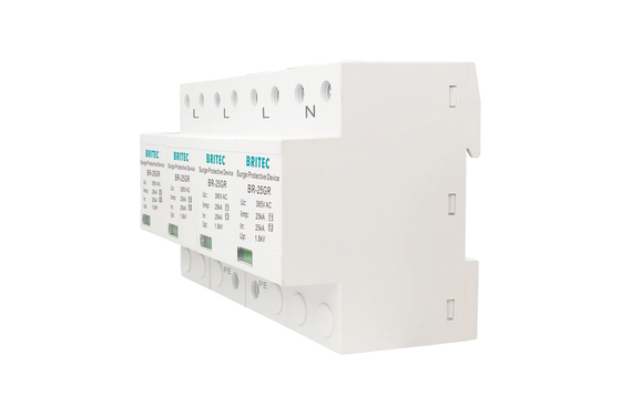 Type 1 Class B Spd Surge Protector 25KA 4P 385Vac Class I High Power