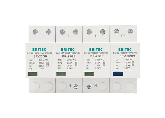 Perlindungan Petir Tipe 1 Perlindungan Tambahan Perangkat Penangguhan Tambahan