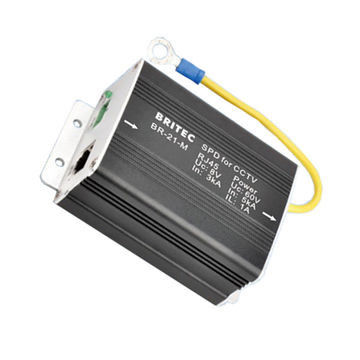 BRRJ45H-8L pelindung lonjakan rj45 petir Pelindung Petir Jaringan Gigabit Perlindungan Lonjakan Daya Penahan Arus