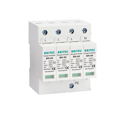 BR-60 3P Surge Protection Device Lightning Arrester Spd Type2