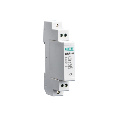 BRBD-4L 24V Signal Surge Arrestor Spd Data Protector 20kA informasi perlindungan arus