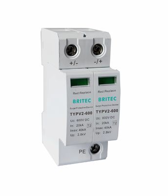 TYPV3 1000 Tipe 2 PV Surge Arrester Dc Surge Protection SPD Power Surge Protective Device