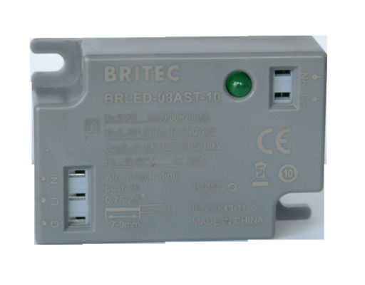 BRLED-08AST-10 Perangkat Pelindung Lonjakan Arus untuk Pencahayaan 10kA Lampu Jalan LED PELINDUNG ELEKTROSTATIK SISTEM PENCAHAYAAN LED Lampu Jalan LED