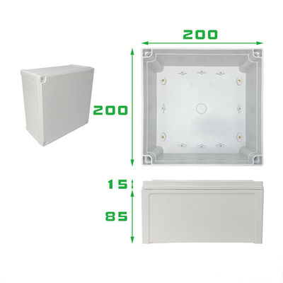 TY-200200130 Outdoor Electronic Enclosure Kotak terminal tahan air Kotak ABS