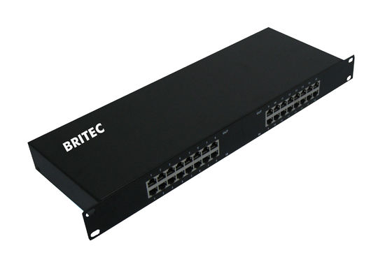 BRRJ45L-16R 1000Mbps/100Mbps RJ45 Surge Protection Network rack mount perlindungan surge Ethernet perlindungan petir Ethernet