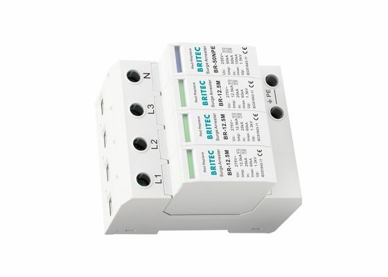 Tipe 1 Perangkat Perlindungan Tambahan Kelas B+C 12,5kA