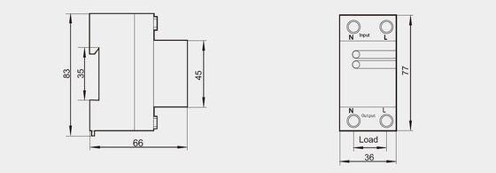 BROU-40 Overvoltage Protector temporary overvoltage