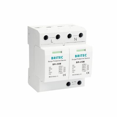 BR-25M 320 3+1 Perangkat Perlindungan Tambahan Listrik Sistem Perlindungan Tambahan Listrik Perangkat Perlindungan SPD Suppressor Tambahan Listrik Industri