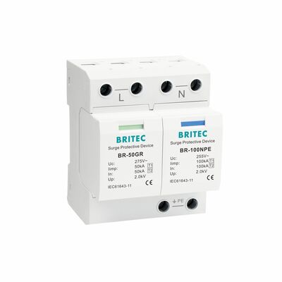 Perangkat perlindungan SPD Power Surge dengan kepatuhan IEC 61643-11