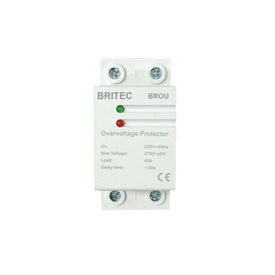 BROU-40 63AValtage Protector Over Voltage dan Under Voltage Perangkat pelindung dengan fungsi auto-reclosing