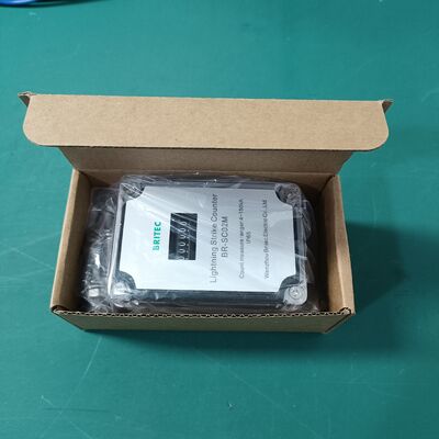 BR-SC02M Petir Hit Counter Petir Perlindungan mekanik Petir Hit Digital Surge Counter Surge current counter