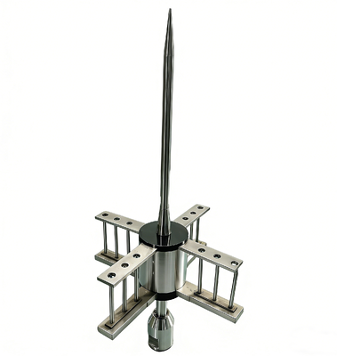 TKIG6.5 Lightning Rod dengan diameter 38mm dan radius perlindungan 102M untuk ketahanan korosi yang tinggi
