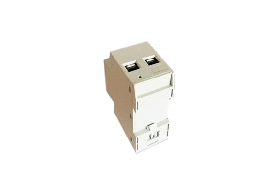 40kA Max Discharge Current Tipe 2 Perangkat Perlindungan Tambahan dengan Mounting Rail DIN 35mm dan Perlindungan IP20