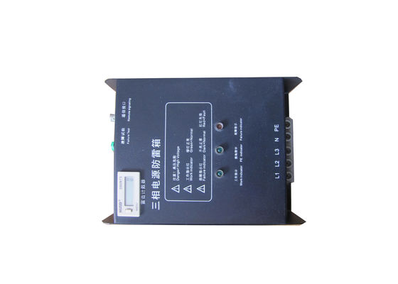 Black Surge Protector Box, Box Proteksi Petir Untuk Catu Daya AC 380V