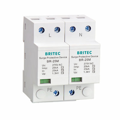 BR-25M 3P Kelas I spd Surge Protector Remote Signaling Function penangkal petir