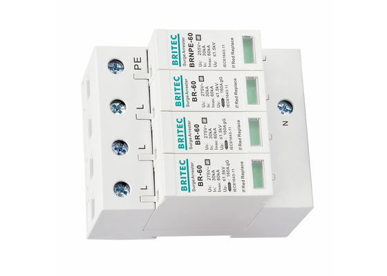 275V 60ka Power Surge Protection Device Pelindung Penangkal Petir Rumah