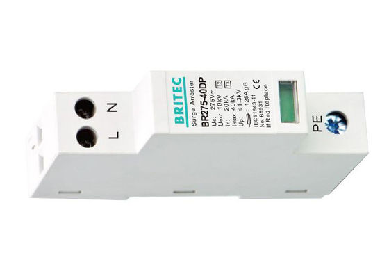 Perangkat Pelindung Gelombang Listrik Tipe 3 275V 40kA Pelindung Gelombang Petir